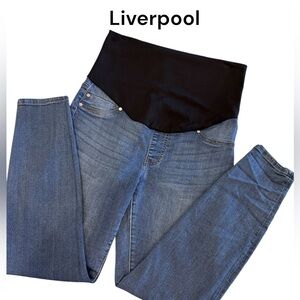 Liverpool Maternity skinny jeans The Ankle Skinny blue jeans size 8